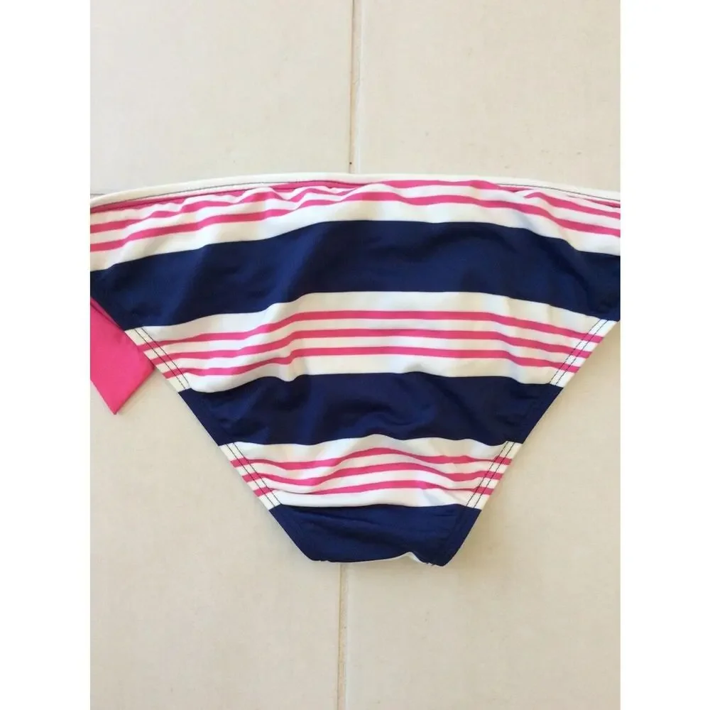 Splendid Bikini Bottom Multicolor Striped Swimwear